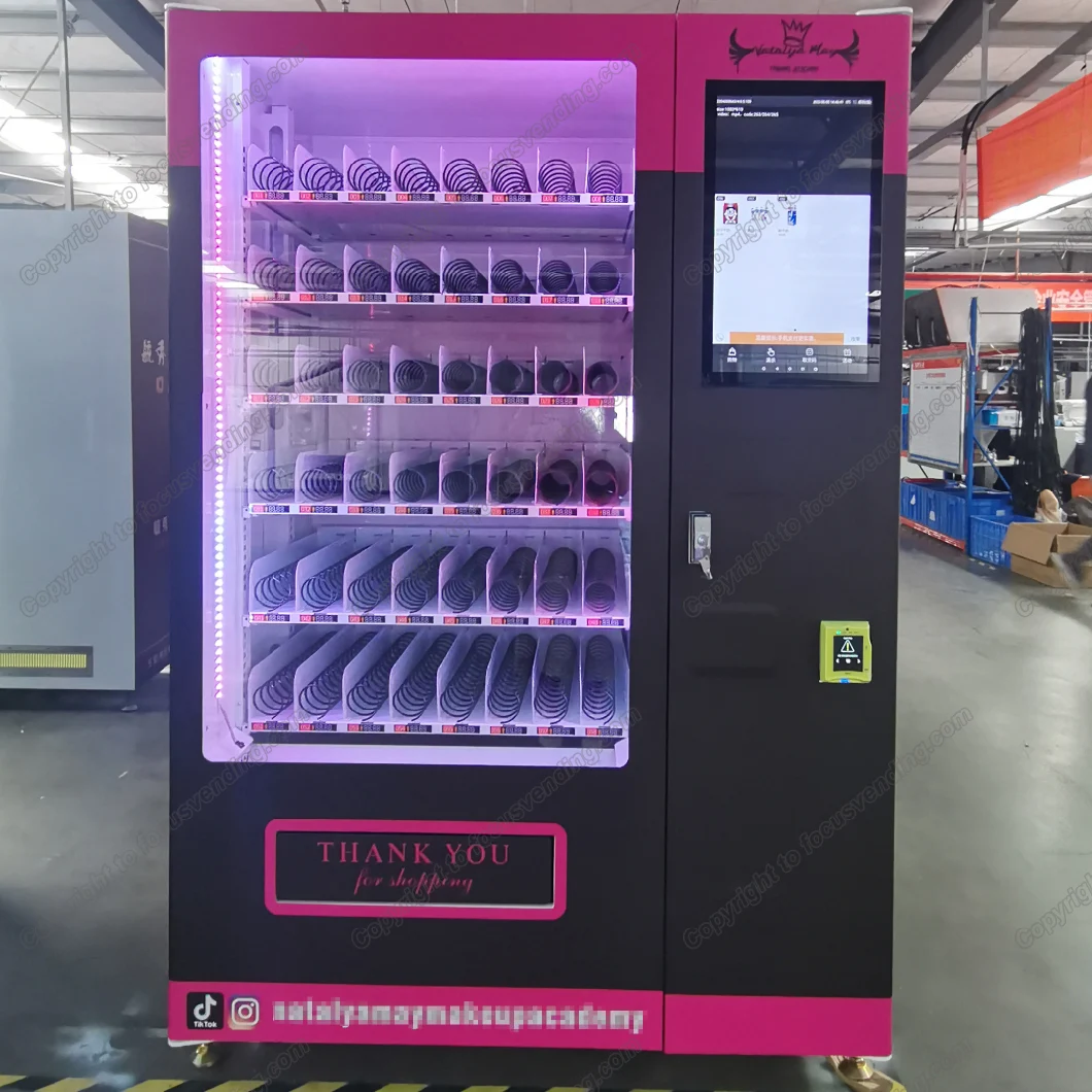 The Popular LED Light Specific Energy-Saving Beauty Vending Machine